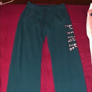 Victoria’s Secret Pink Green Sweatpants Size XS
